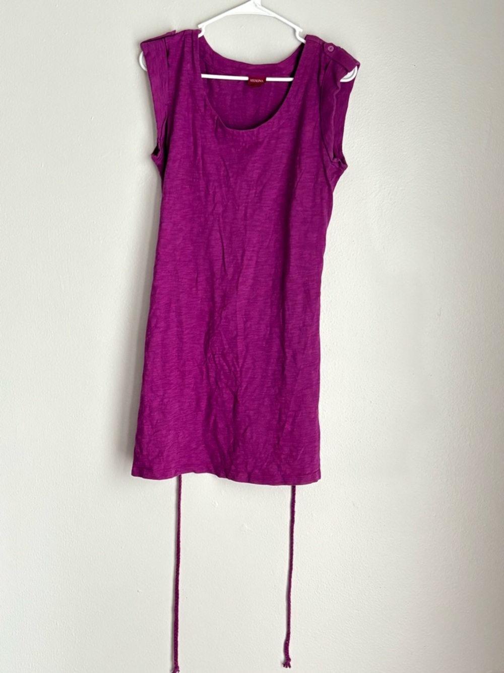 Merona Fuchsia Scoop Neck Sleeveless Tunic